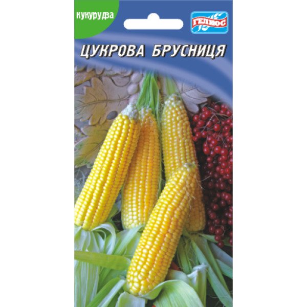 Насіння кукурудзи цукрової Брусниця /10 г/ *Геліос*