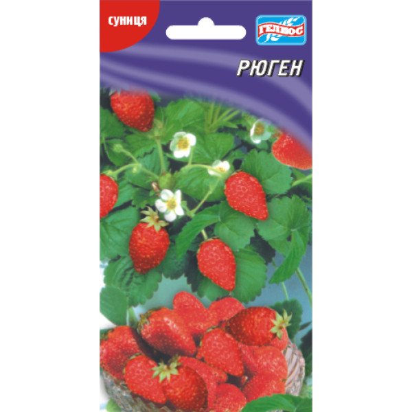 Насіння суниці Рюген /100 насінин/ *Геліос*