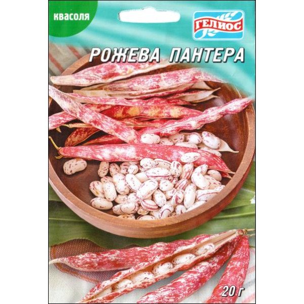 Семена фасоли Рожева Пантера /20 г/ *Гелиос*