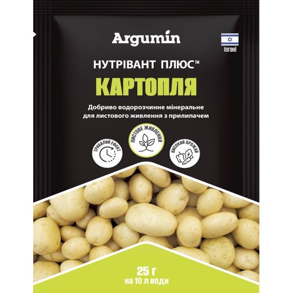 Добриво Нутрівант-Плюс картопля /25 г/ *Argumin*