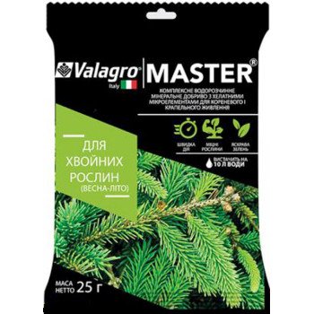 Добриво МАЙСТЕР для хвойних рослин /25 г/ *Valagro*