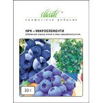 Удобрение NPK+МИКРОЭЛЕМЕНТЫ для черники, голубики и других /30 г/ *Профессиональные удобрения*
