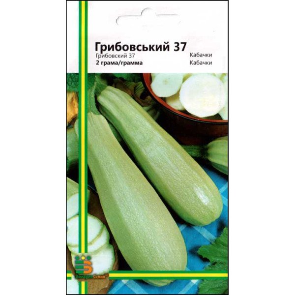 Насіння кабачка Грибовський 37 /2 г/ *Імперія Насіння*