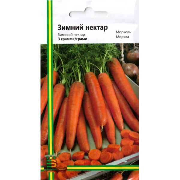 Насіння моркви Зимовий нектар /3 г/ *Імперія Насіння*