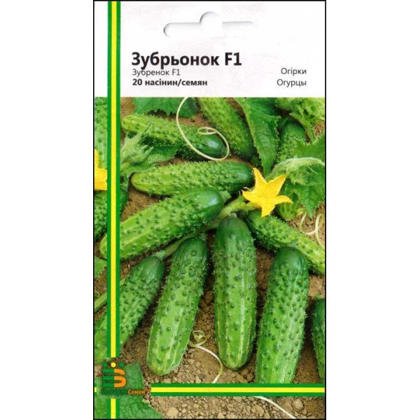 Семена огурца Зубренок F1 /20 семян/ *Империя Семян*