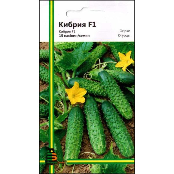 Насіння огірка Кібрія F1 /15 насінин/ *Імперія Насіння*