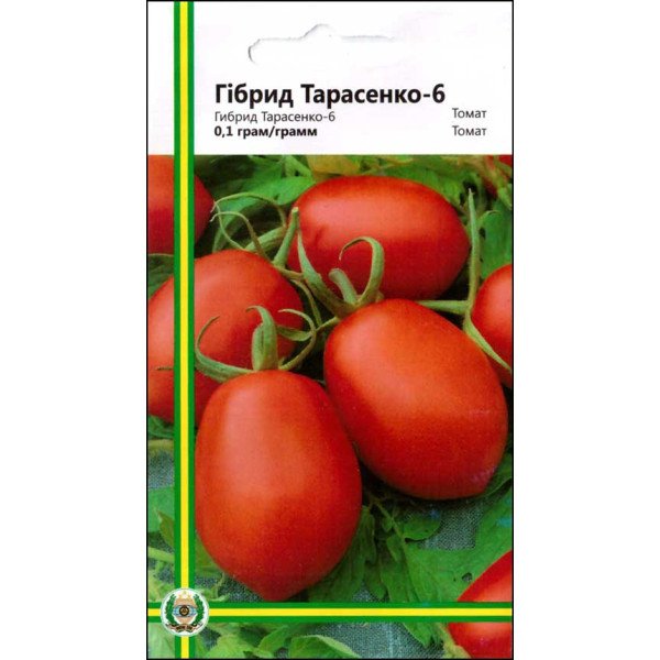 Насіння томата Гібрид Тарасенко 6 /0,1 г/ *Імперія Насіння*
