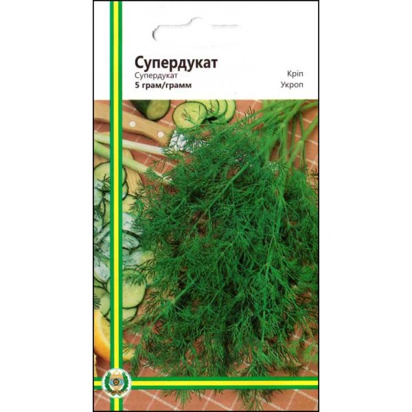 Семена укропа Супердукат /5 г/ *Империя Семян*
