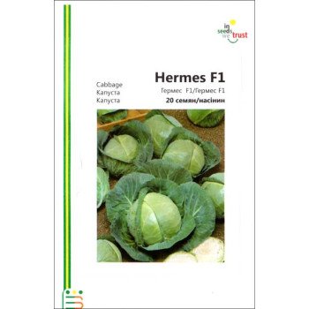Капуста білоголова Гермес F1 /20 насінин/ *Імперія Насіння*