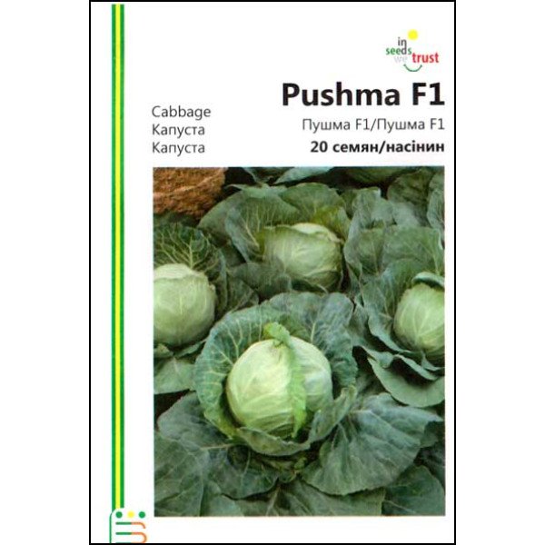 Семена капусты белокочанной Пушма F1 /20 семян/ *Империя Семян*