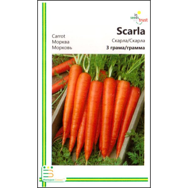Насіння моркви Скарла /3 г/ *Імперія Насіння*