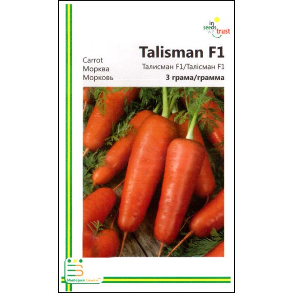 Насіння моркви Талісман /3 г/ *Імперія Насіння*