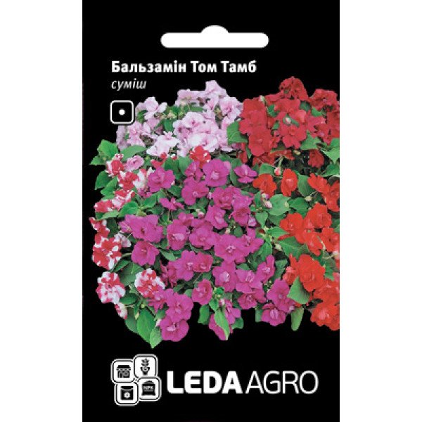 Семена бальзамина Том Тамб смесь /0,5 г/ *LedaAgro*