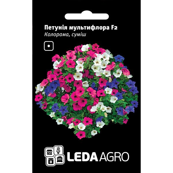Семена петунии Колорама F2 смесь /0,02 г/ *LedaAgro*