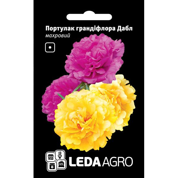 Семена портулака Дабл смесь /0,05 г/ *LedaAgro*