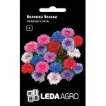 Волошка Полька махрова суміш /0,5 г/ *LedaAgro*