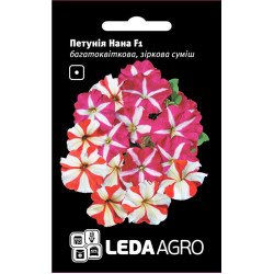 Петуния Нана F1 звездная смесь /10 семян/ *LedaAgro*