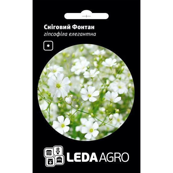 Семена гипсофилы Снежный Фонтан /0,1 г/ *LedaAgro*