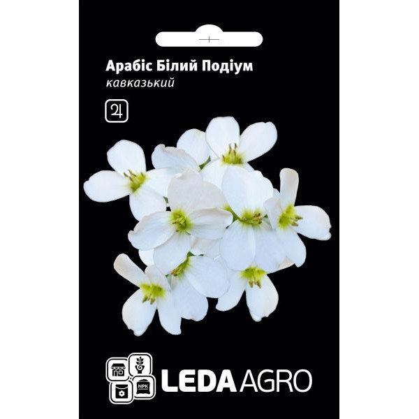 Семена арабиса Белый Подиум /10 семян/ *LedaAgro*