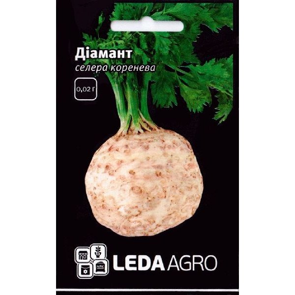 Семена сельдерея корневого Диамант /0,02 г/ *LedaAgro*
