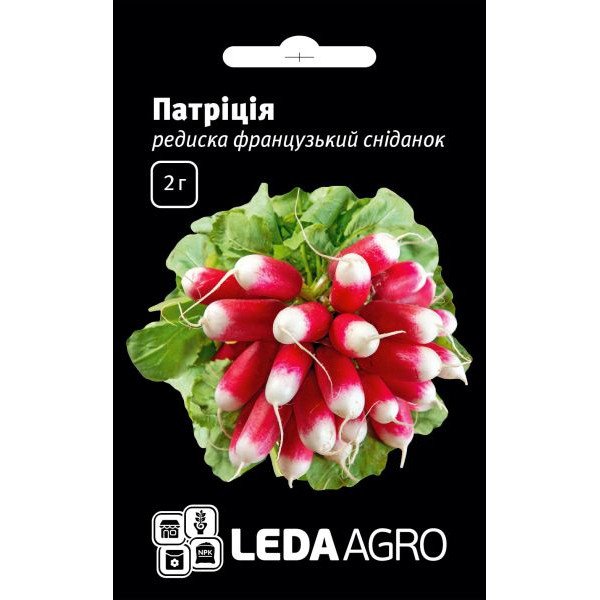 Семена редиса Патриция /2 г/ *LedaAgro*