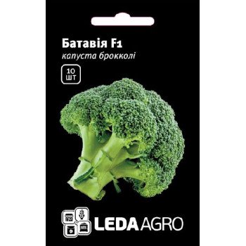 Капуста броколі Батавія F1 /10 насінин/ *LedaAgro*