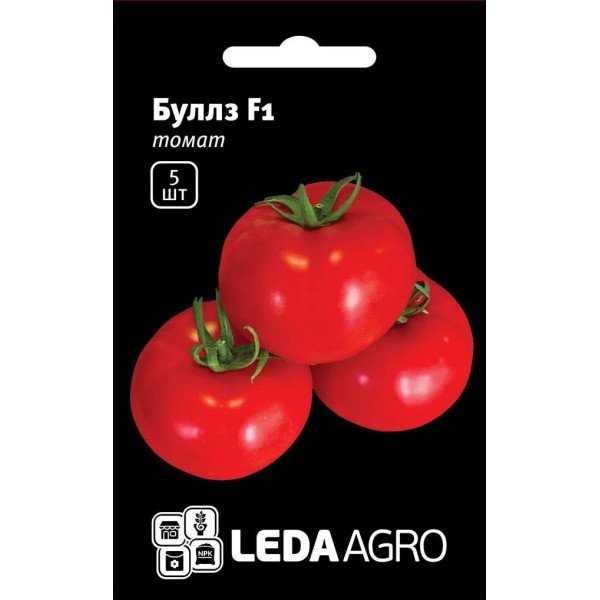 Семена томата Буллз F1 /5 семян/ *LedaAgro*