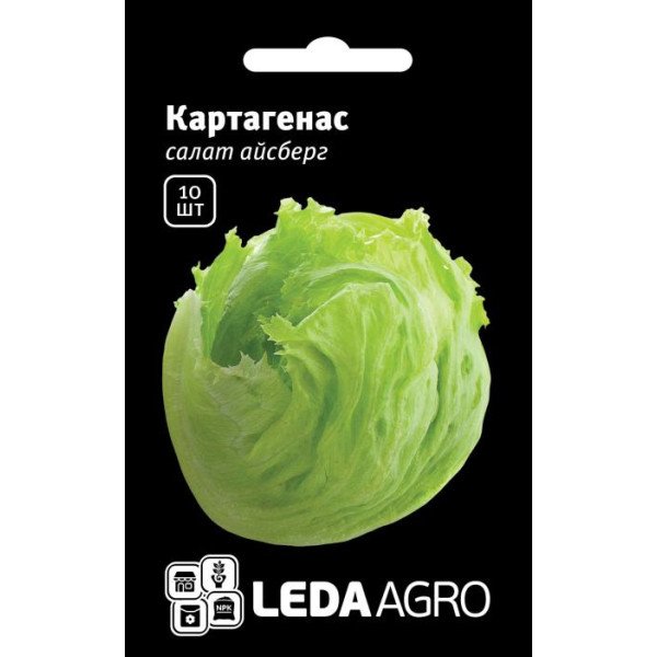 Семена салата Картагенас /10 семян/ *LedaAgro*