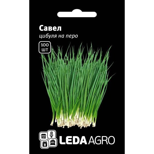 Семена лука на перо Савел /100 семян/ *LedaAgro*