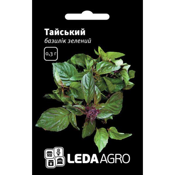 Насіння базиліка Тайський /0,3 г/ *LedaAgro*