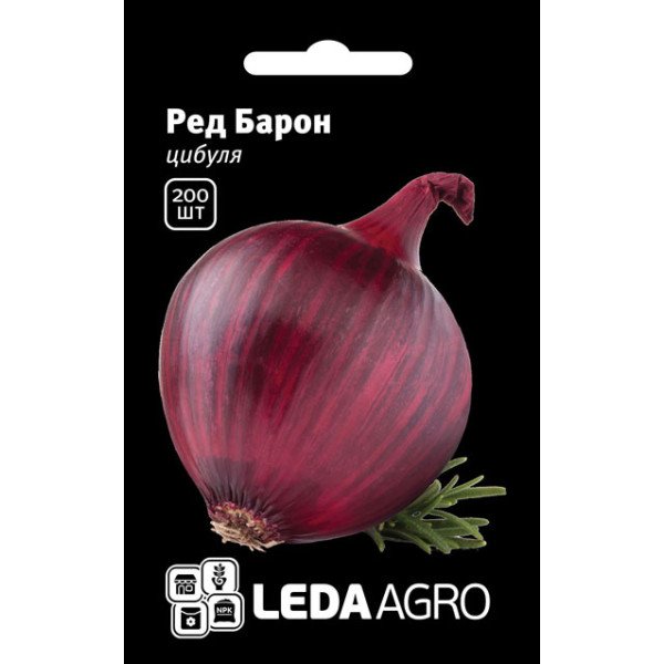 Насіння цибулі Ред Барон /200 насінин/ *LedaAgro*