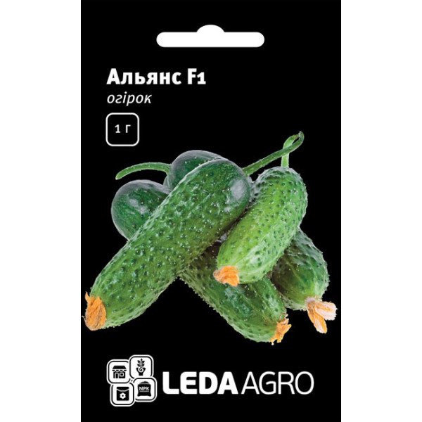 Семена огурца Альянс F1 /1 г/ *LedaAgro*