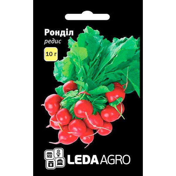 Семена редиса Рондил /10 г/ *LedaAgro*