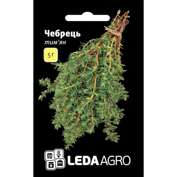 Насіння чебрецю Зимовий сезон /5 г/ *LedaAgro*