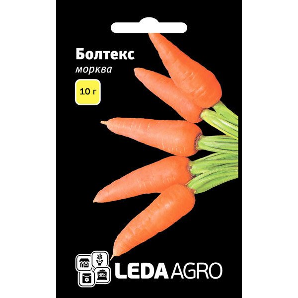 Насіння моркви Болтекс /10 г/ *LedaAgro*