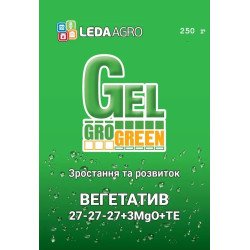 Добриво-гель Вегетатив NPK 27-27-27+3MgO+TE /250 г/ *Gro Green*