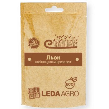 Мікрозелень (мікрогрін) Льон /5 г/ *LedaAgro*