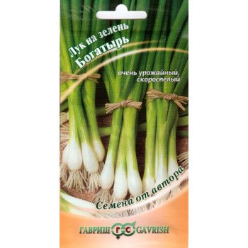 Цибуля на зелень Богатир /0,5 г/ *Гавриш*