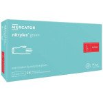Рукавички Нітрілекс грін 100 штук (50 пар) /розмір L/ *Mercator Medical*