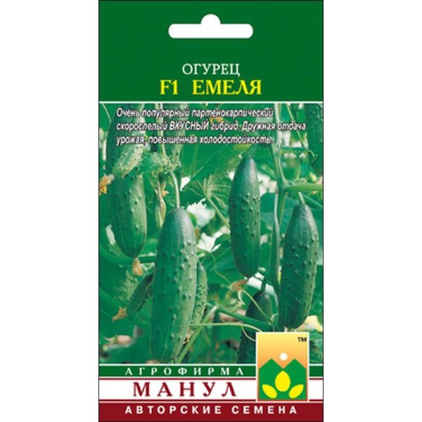 Огурец Емеля F1 /10 семян/ *Манул*