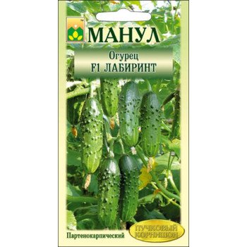 Огурец Лабиринт F1 /10 семян/ *Манул*