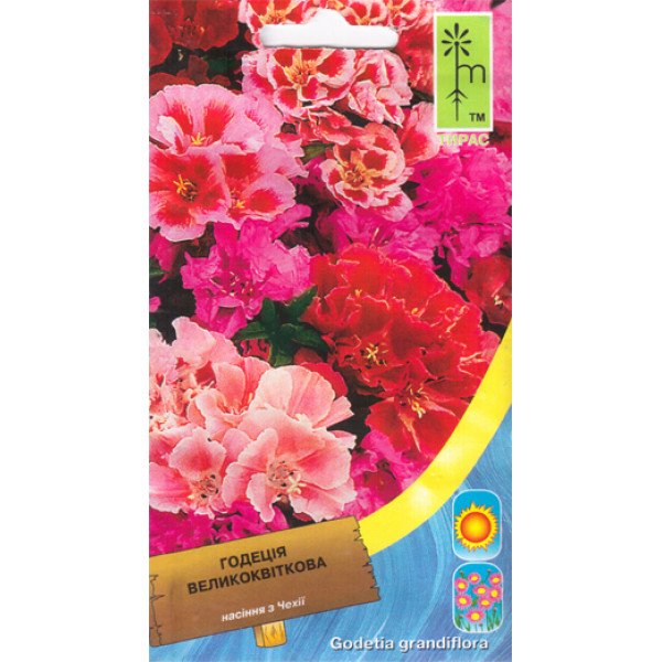 Насіння годеціі великоквіткова суміш /0,25 г/ *Moravoseed*