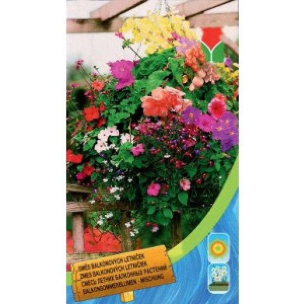 Насіння суміші літніх балконних рослин /0,9 г/ *Moravoseed*