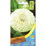 Цинія жоржиновидна біла /0,7 г/ *Moravoseed*