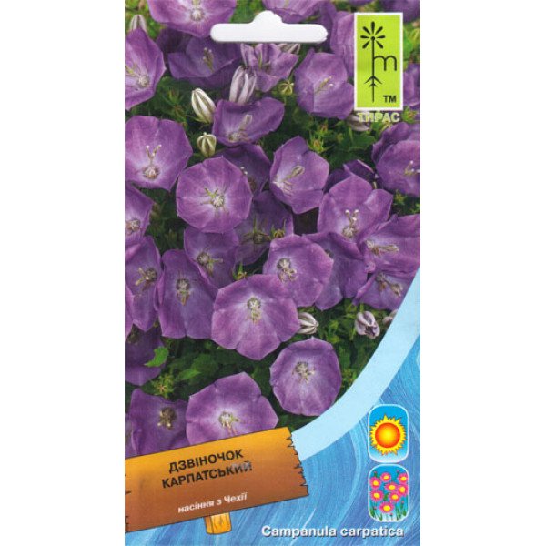 Семена колокольчика Карпатский синий /0,1 г/ *Moravoseed*