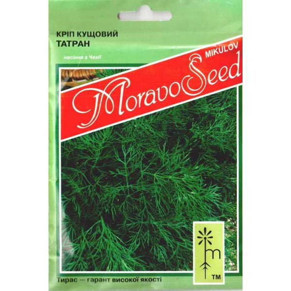 Насіння кропу Мораван (Татран) /20 г/ *Moravoseed*