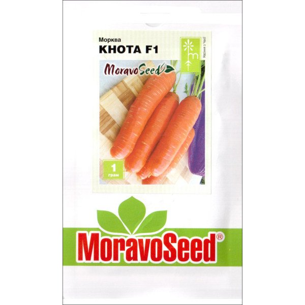 Насіння моркви Кнота F1 /1 г/ *Moravoseed*