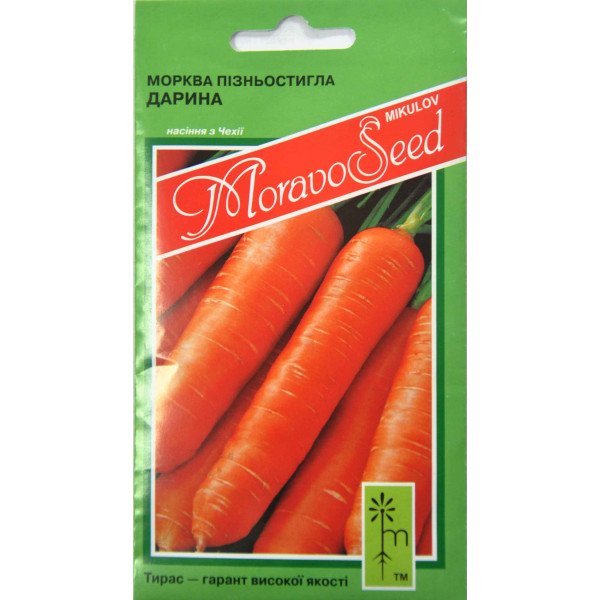 Насіння моркви Дарина /2 г/ *Moravoseed*