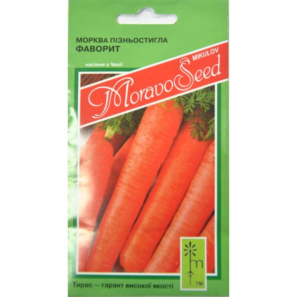 Семена моркови Фаворит /2 г/ *Moravoseed*