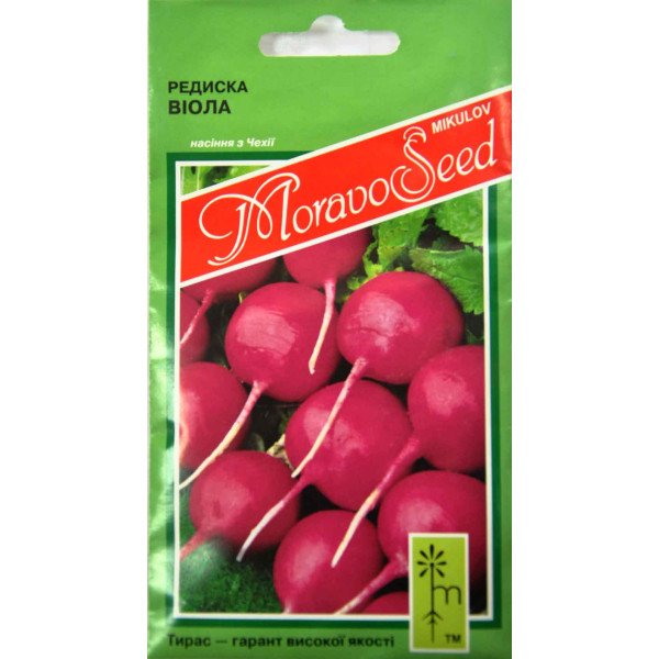 Насіння редиски Віола /3 г/ *Moravoseed*